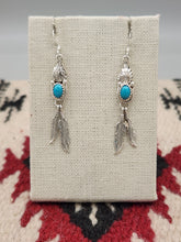 Load image into Gallery viewer, TURQUOISE EARRINGS- JUDY LARGO
