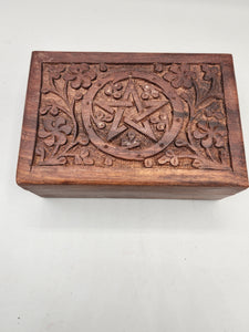 WOODEN BOX - PENTACLE