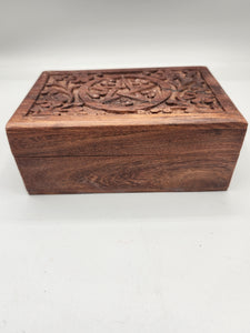 WOODEN BOX - PENTACLE