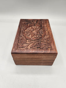 WOODEN BOX - PENTACLE