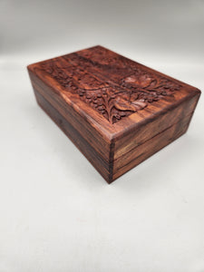 WOODEN BOX - HAMSA