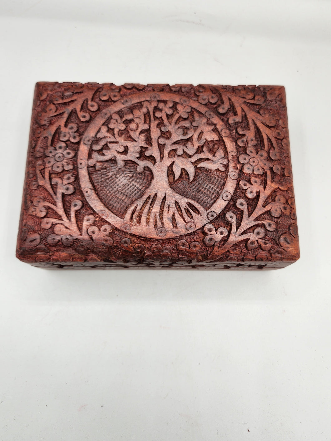 WOODEN BOX - TREE OF LIFE