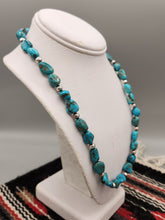 Load image into Gallery viewer, TURQUOISE BEADED NECKLACE  - 20&quot;
