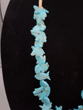 Load image into Gallery viewer, VINTAGE STACKED TURQUOISE SUNFACE KACHINA FETISH NECKLACE  - ZUNI
