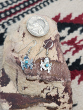 Load image into Gallery viewer, TURQUOISE FROG EARRINGS
