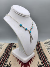 Load image into Gallery viewer, 5 STONE TURQUOISE NECKLACE &amp; EARRING SET - RITA LARGO
