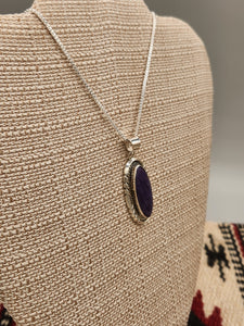 CHAROITE PENDANT- ELOISE KEE