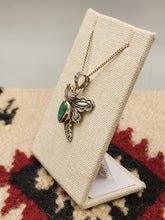 Load image into Gallery viewer, TURQUOISE DRAGONFLY PENDANT - STEVE FRANCISCO
