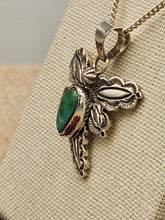 Load image into Gallery viewer, TURQUOISE DRAGONFLY PENDANT - STEVE FRANCISCO
