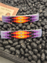 Load image into Gallery viewer, BEADED BARRETTES (PAIR)-  PURPLE - JUDY WILSON
