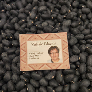 BEADED BARRETTE - GREEN - VALERIE BLACKIE