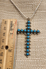 Load image into Gallery viewer, TURQUOISE CROSS - 17 STONES - BELL TRADING CO
