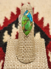 Load image into Gallery viewer, GREEN COPPER TURQUOISE RING - SIZE 5
