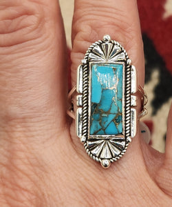 TURQUOISE RING  - SIZE 9