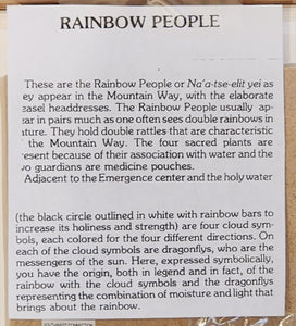 SANDPAINTING  - RAINBOW PEOPLE - DARLENE JOHNSON