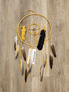 SPIRIT WHEEL- DREAMCATCHER- SPECIALTY 12"- Tan