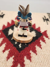 Load image into Gallery viewer, MINI PIGGYBACK HOODED KACHINA - LIZARD
