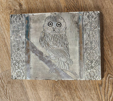 Load image into Gallery viewer, OWL SILVER METAL JEWELRY BOX
