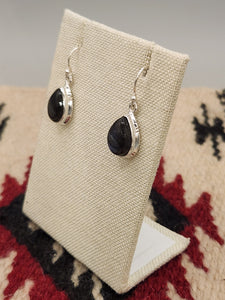 LABRADORITE TEARDROP EARRINGS