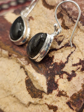 Load image into Gallery viewer, LABRADORITE TEARDROP EARRINGS
