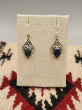 Load image into Gallery viewer, LABRADORITE LONG EARRINGS
