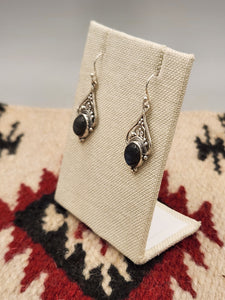 LABRADORITE LONG EARRINGS