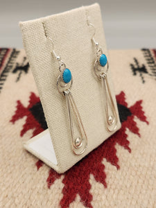 TURQUOISE EARRINGS - DELMAR ARMSTRONG