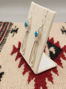 TURQUOISE EARRINGS - DELMAR ARMSTRONG