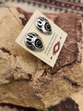 Load image into Gallery viewer, BEAR PAW MINI POST EARRINGS- LEROY PARKER - ASST STONES
