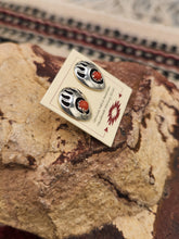 Load image into Gallery viewer, BEAR PAW MINI POST EARRINGS- LEROY PARKER - ASST STONES
