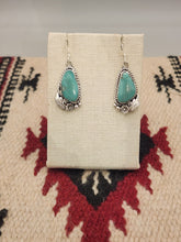 Load image into Gallery viewer, GREEN TURQUOISE EARRINGS - FANNIE PLATERO
