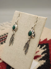 Load image into Gallery viewer, MALACHITE EARRINGS - RITA LARGO
