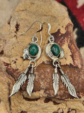 Load image into Gallery viewer, MALACHITE EARRINGS - RITA LARGO
