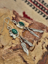 Load image into Gallery viewer, MALACHITE EARRINGS - RITA LARGO
