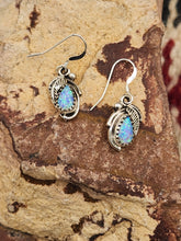 Load image into Gallery viewer, BLUE OPAL EARRINGS - SHARON MCCARTHY
