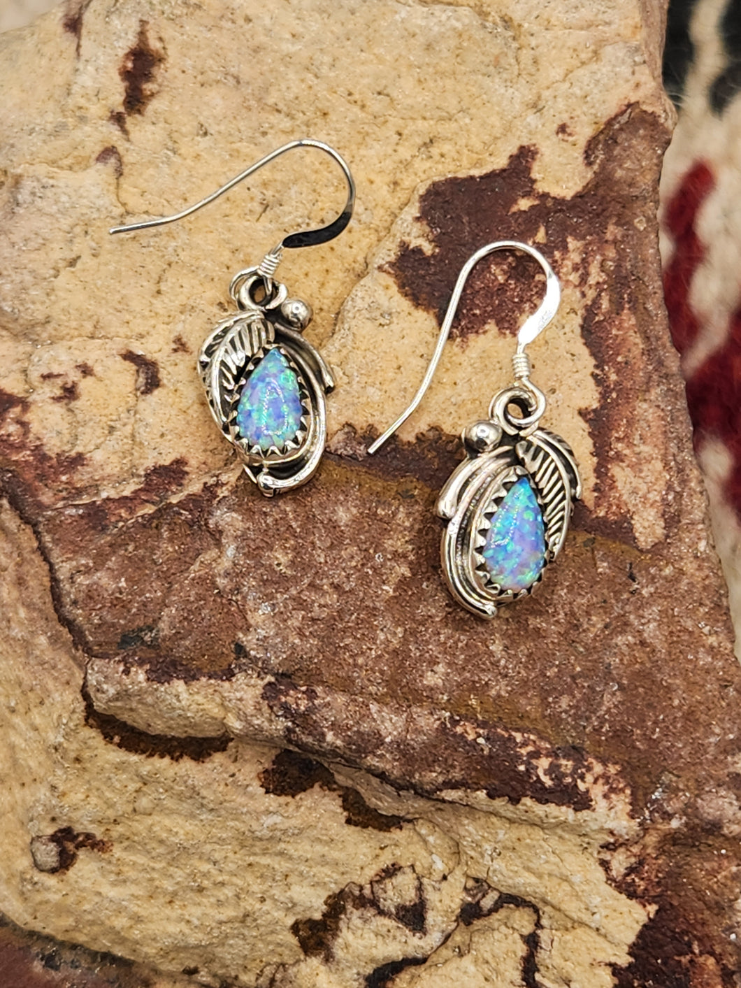 BLUE OPAL EARRINGS - SHARON MCCARTHY