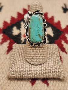 TURQUOISE RING - SIZE 7.5 - JUAN GUERRO