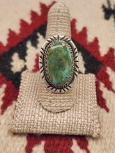 Load image into Gallery viewer, GREEN TURQUOISE RING - SIZE 9 - LaRose GANADONEGRO
