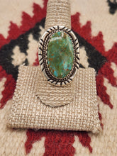 Load image into Gallery viewer, GREEN TURQUOISE RING - SIZE 9 - LaRose GANADONEGRO
