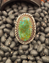 Load image into Gallery viewer, GREEN TURQUOISE RING - SIZE 9 - LaRose GANADONEGRO
