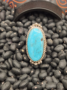 TURQUOISE RING - SIZE 6 - GREGG YAZZIE