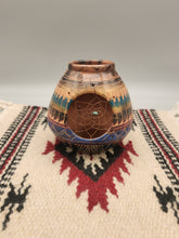 Load image into Gallery viewer, HORSEHAIR DREAMCATCHER POTTERY - SYLVIA JOHNSON #1
