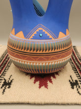 Load image into Gallery viewer, NAVAJO ETCHWARE WEDDING VASE - ROBINSON &amp; VALENCIA ETSITTY
