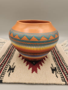 NAVAJO ETCHWARE POTTERY - CECELIA BENALLY