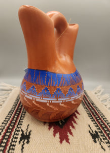 NAVAJO ETCHWARE WEDDING VASE - MAJORIE JOE