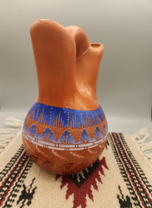 NAVAJO ETCHWARE WEDDING VASE - MAJORIE JOE