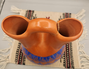 NAVAJO ETCHWARE WEDDING VASE - MAJORIE JOE