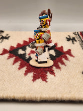 Load image into Gallery viewer, MINI PIGGYBACK KACHINA - HUMMINGBIRD
