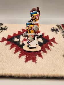 MINI PIGGYBACK KACHINA - HUMMINGBIRD