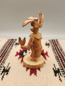 CHASING STAR ALL WOOD KACHINA - ROBERT PLATERO